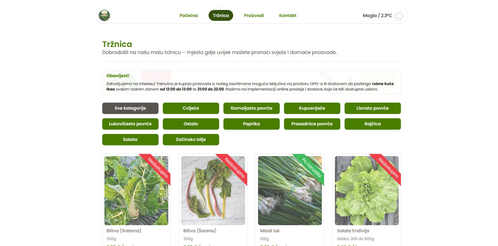 OPG - website (webshop/blog)